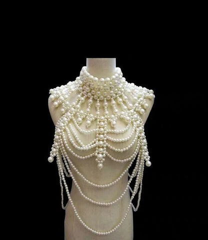 Saara Pearl Body Chain