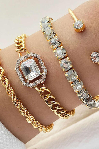 Studded Bangle Set