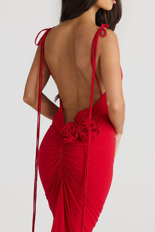 Eleanor Maxi Dress - Red