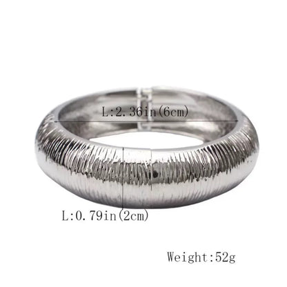 Trendy Wide Cuff Bracelet