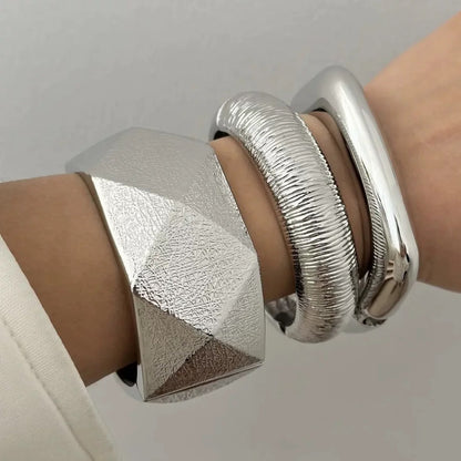 Trendy Wide Cuff Bracelet