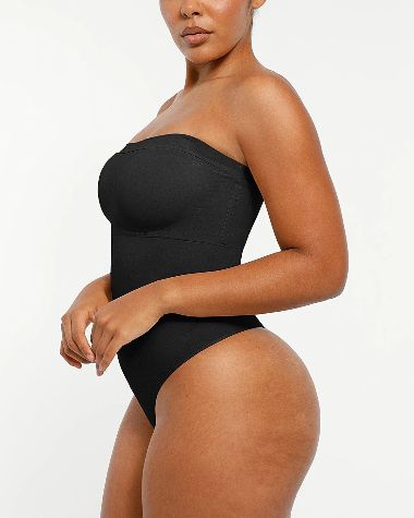 Strapless Thong Bodysuit