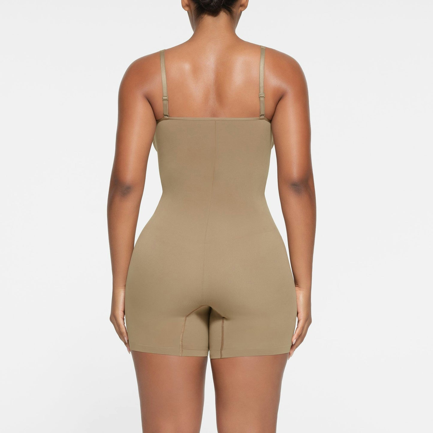 Zip Front Mid Thigh Bodysuit