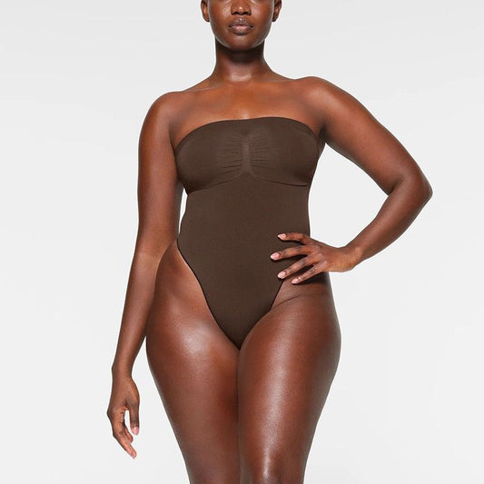 Strapless Thong Bodysuit